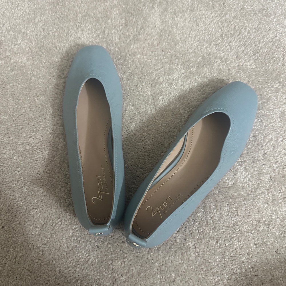 Naturazlier Blue Ballet Flats